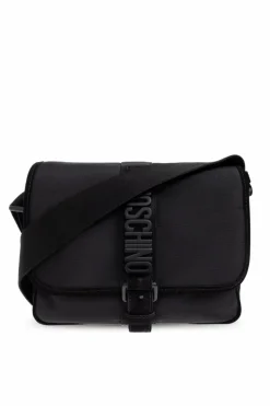 Moschino BLACK Shoulder bag with logo