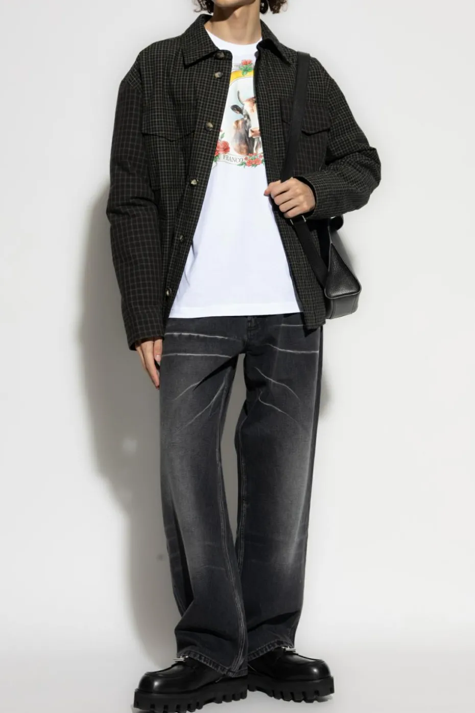 Moschino BLACK Straight-leg jeans