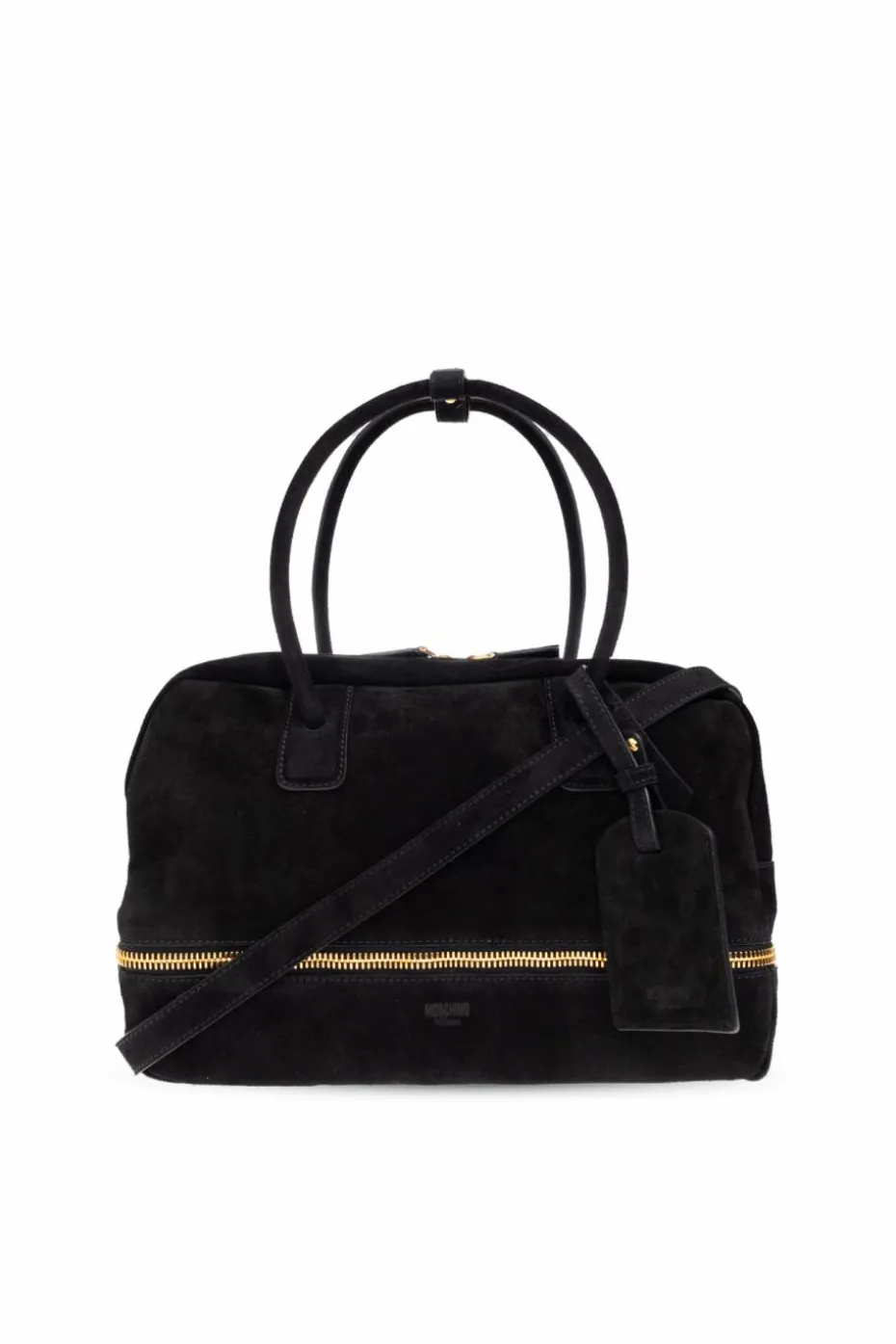 Moschino BLACK Suede handbag
