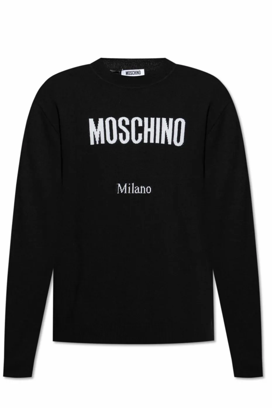 Moschino BLACK Sweater with logo