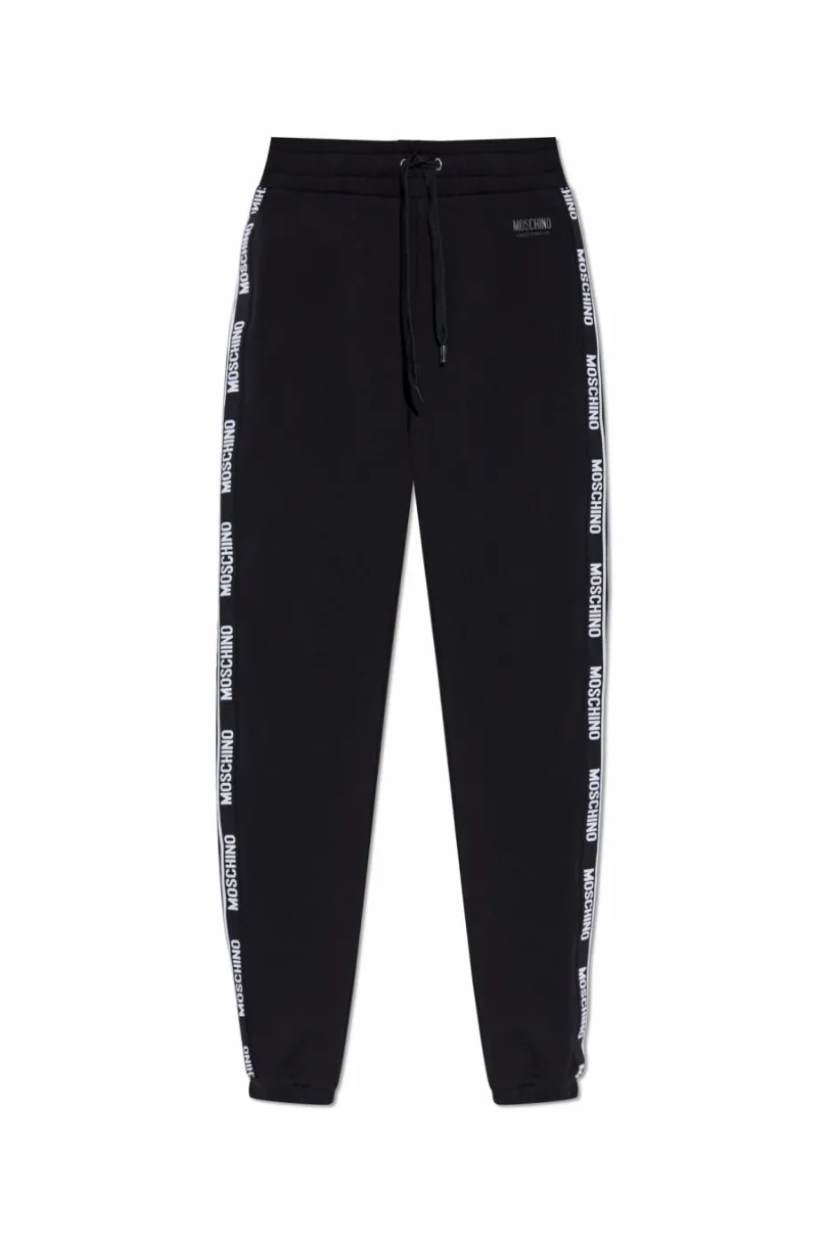 Moschino BLACK Sweatpants with logo