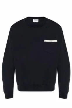 Moschino BLACK Sweatshirt with logo
