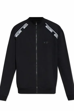 Moschino BLACK Sweatshirt with logo