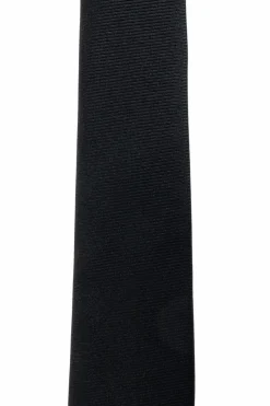 Moschino BLACK Tie with logo