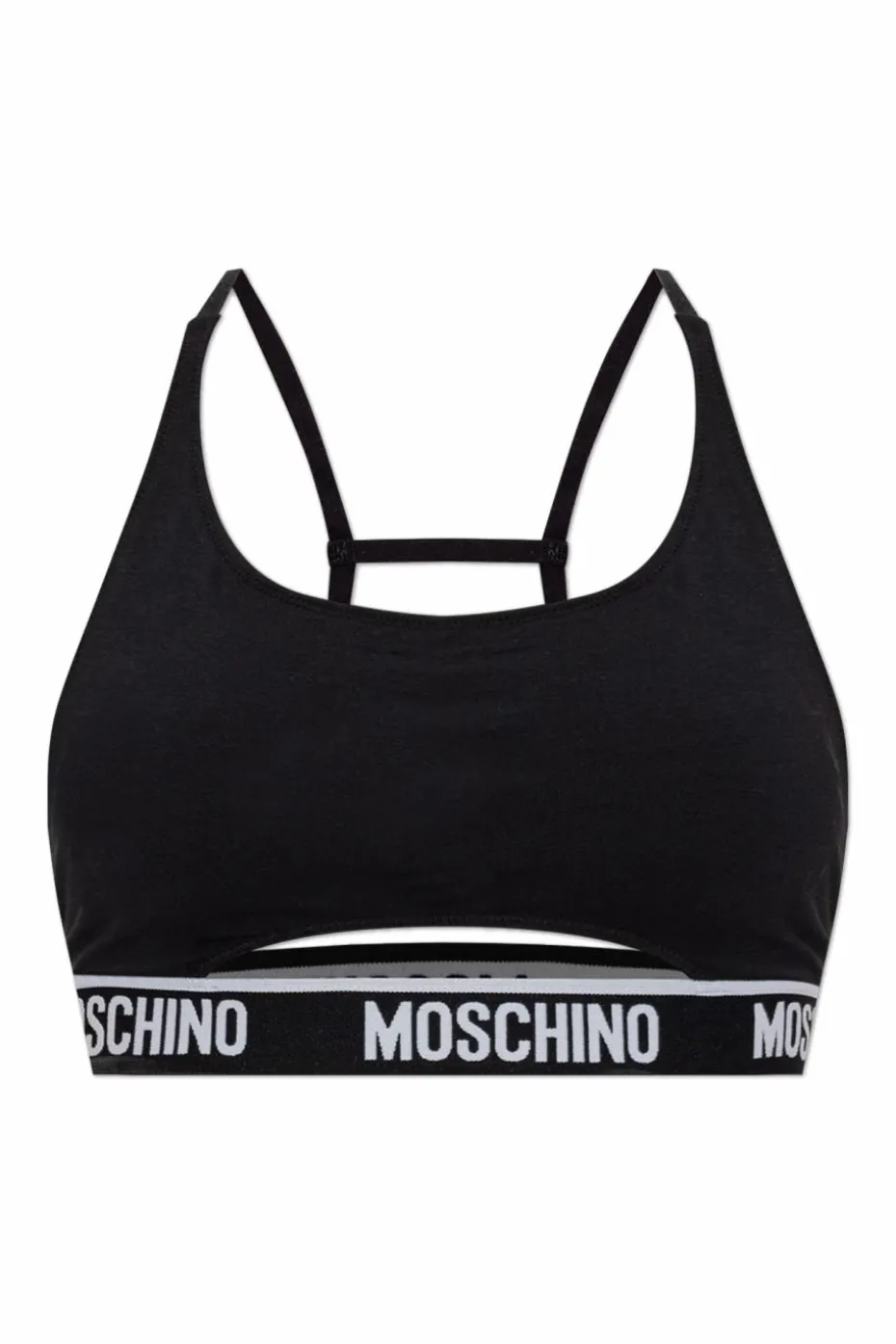 Moschino BLACK Top with "Z" logo