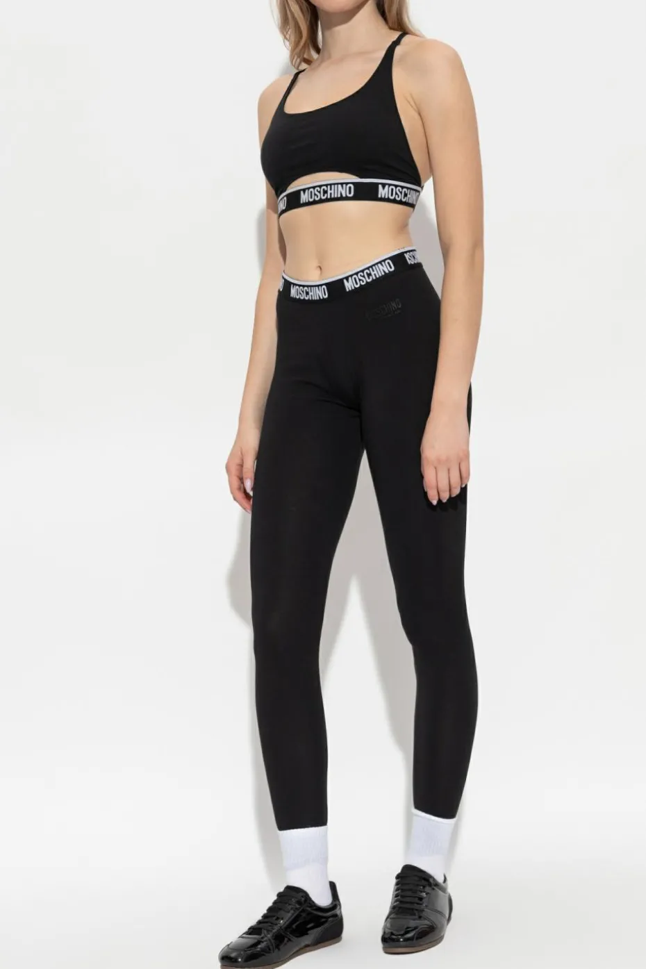 Moschino BLACK Top with "Z" logo