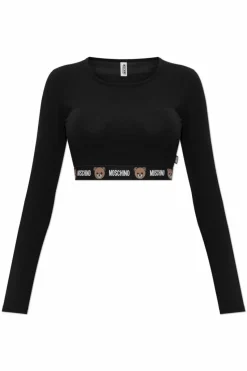 Moschino BLACK Top with "Z" logo