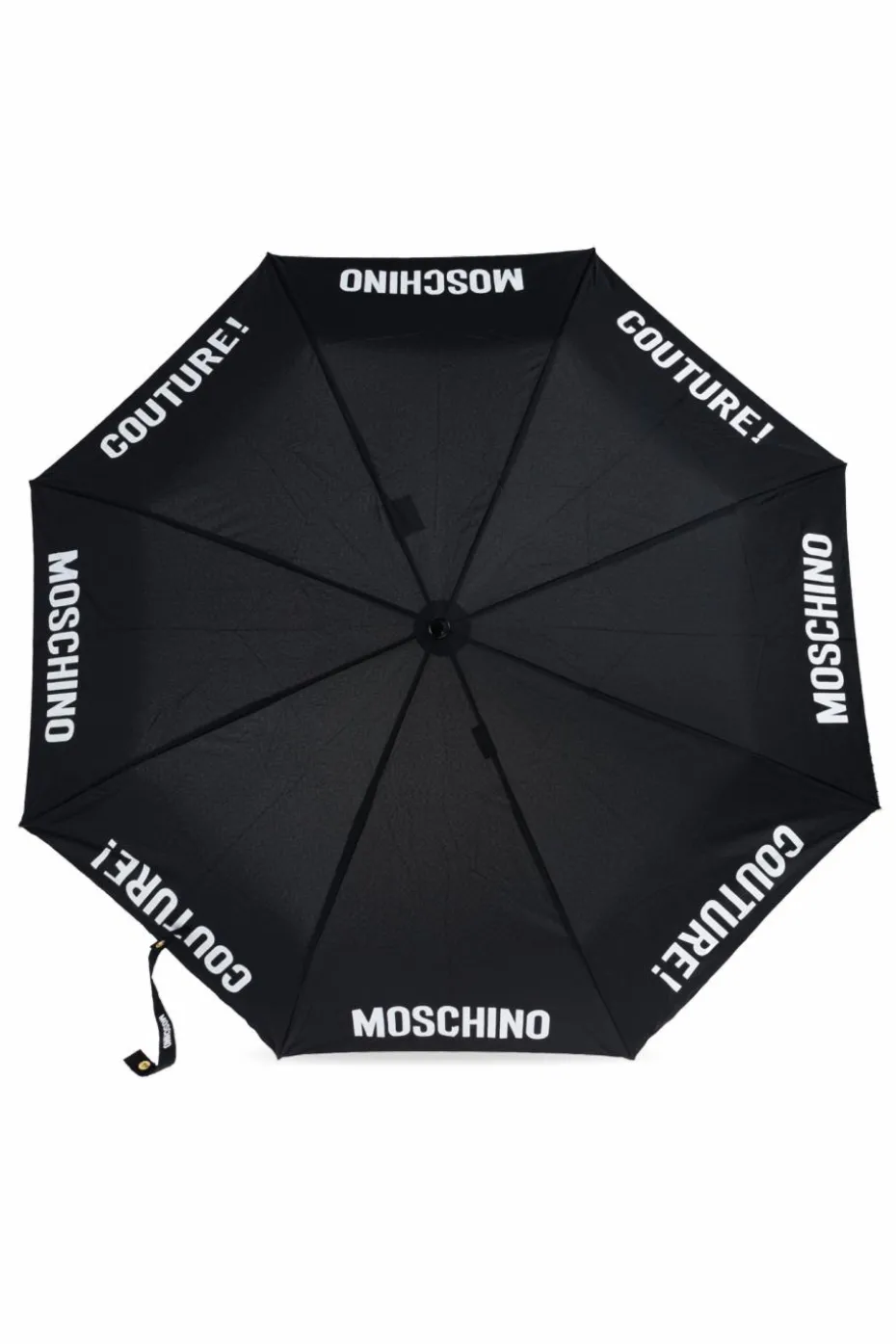 Moschino BLACK Umbrella with logo