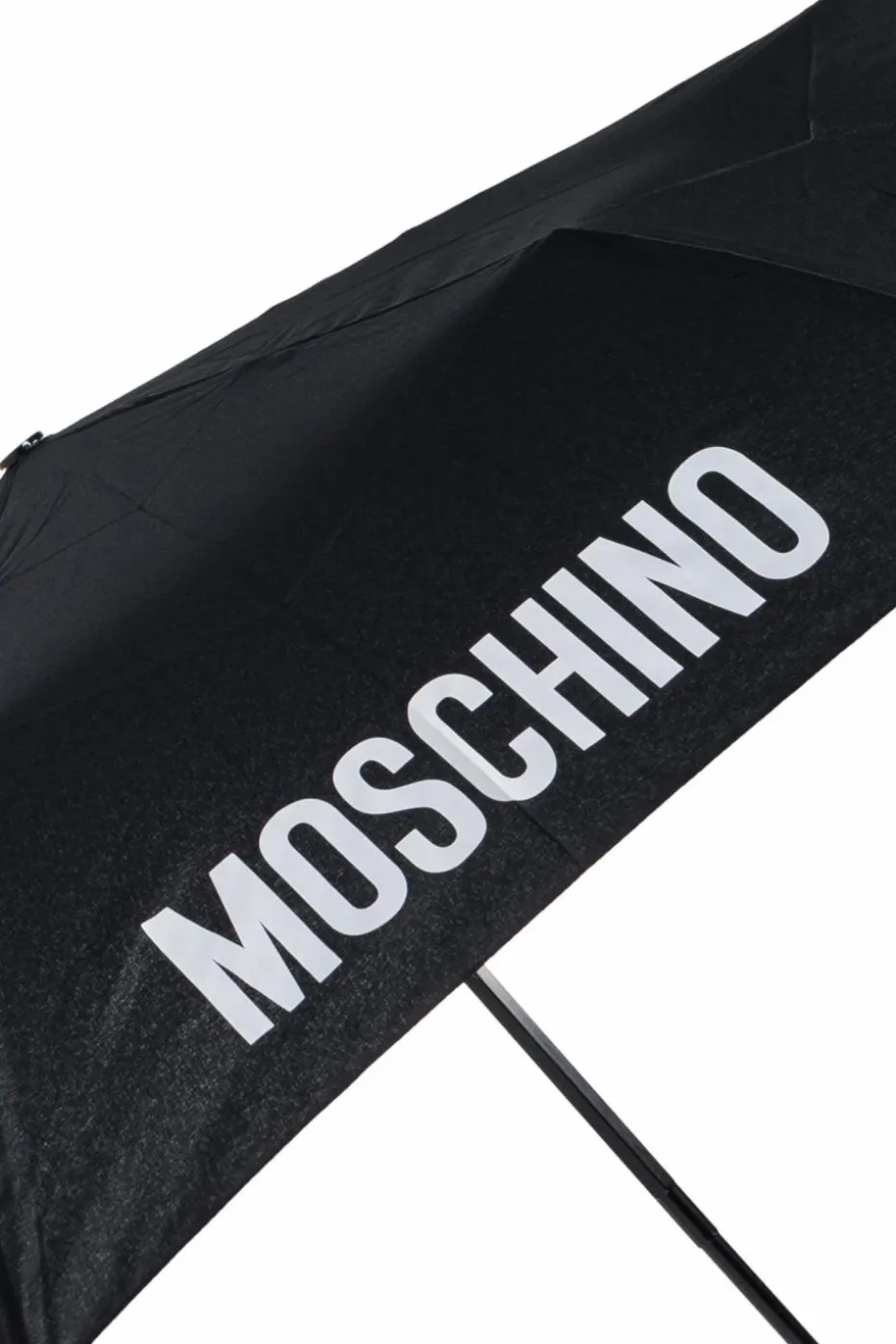 Moschino BLACK Umbrella with logo