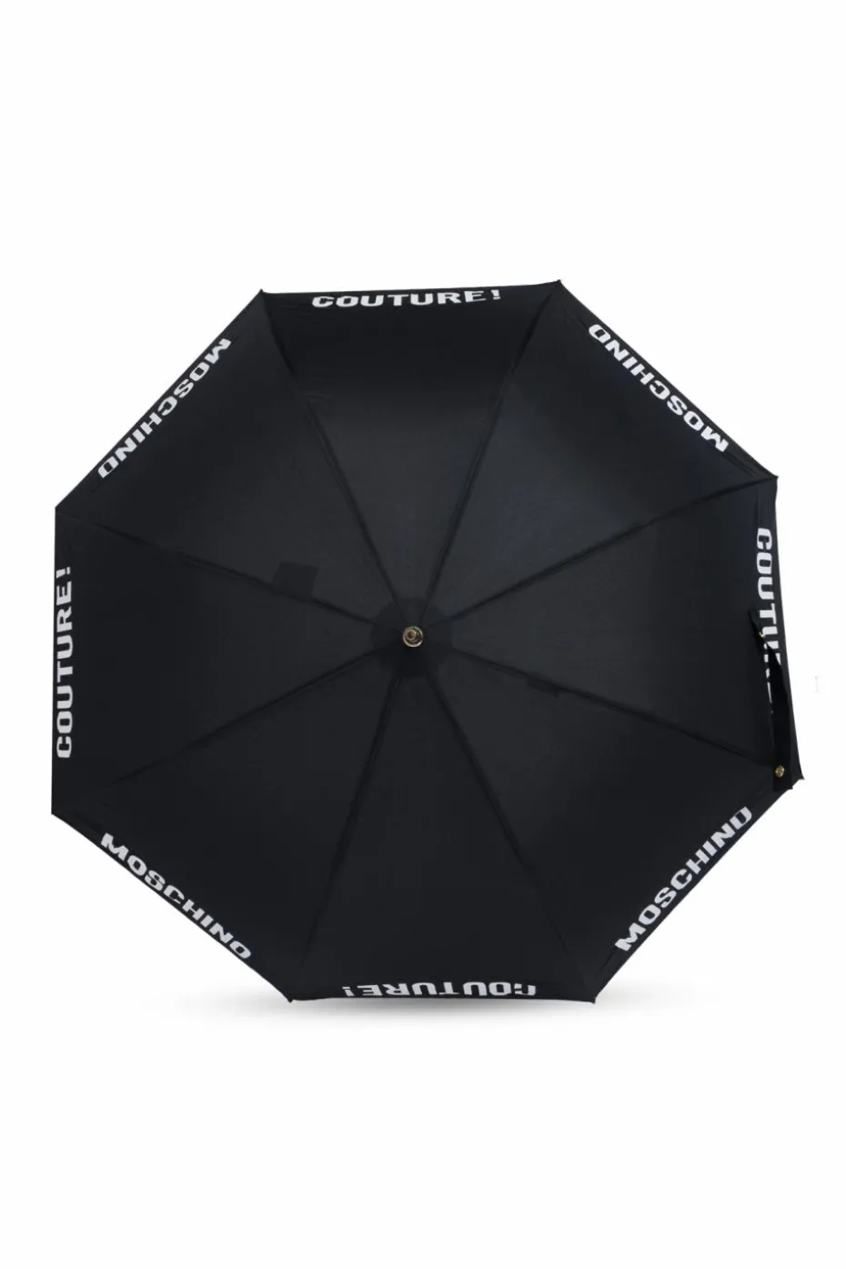 Moschino BLACK Umbrella with logo