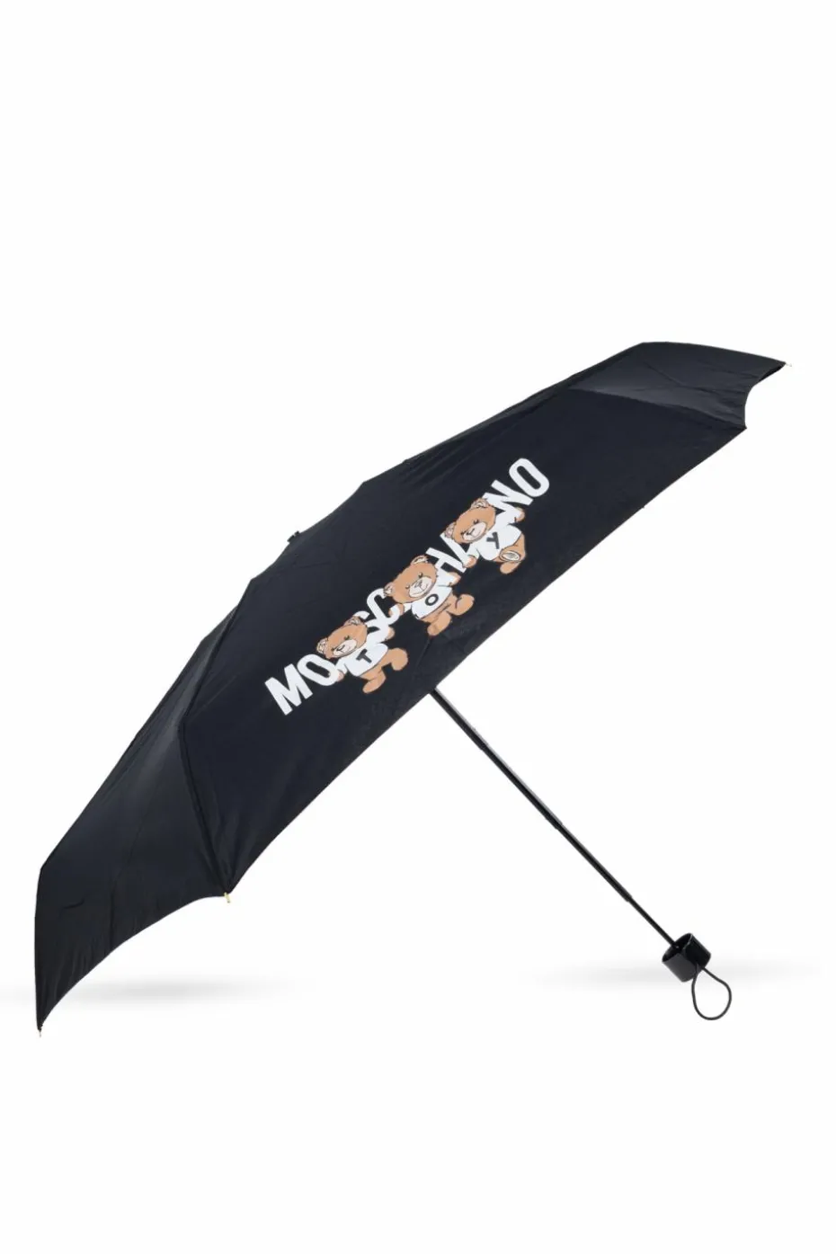 Moschino BLACK Umbrella with logo