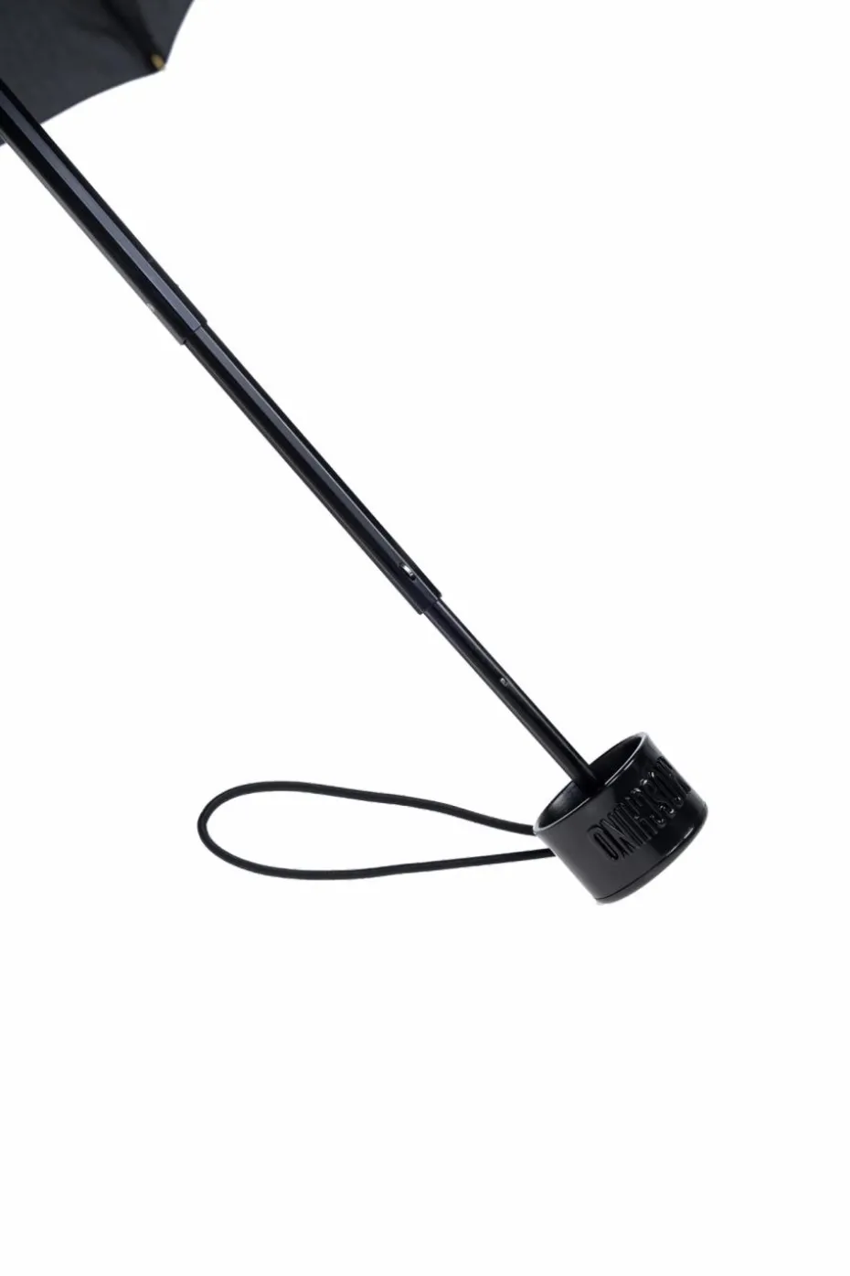 Moschino BLACK Umbrella with logo