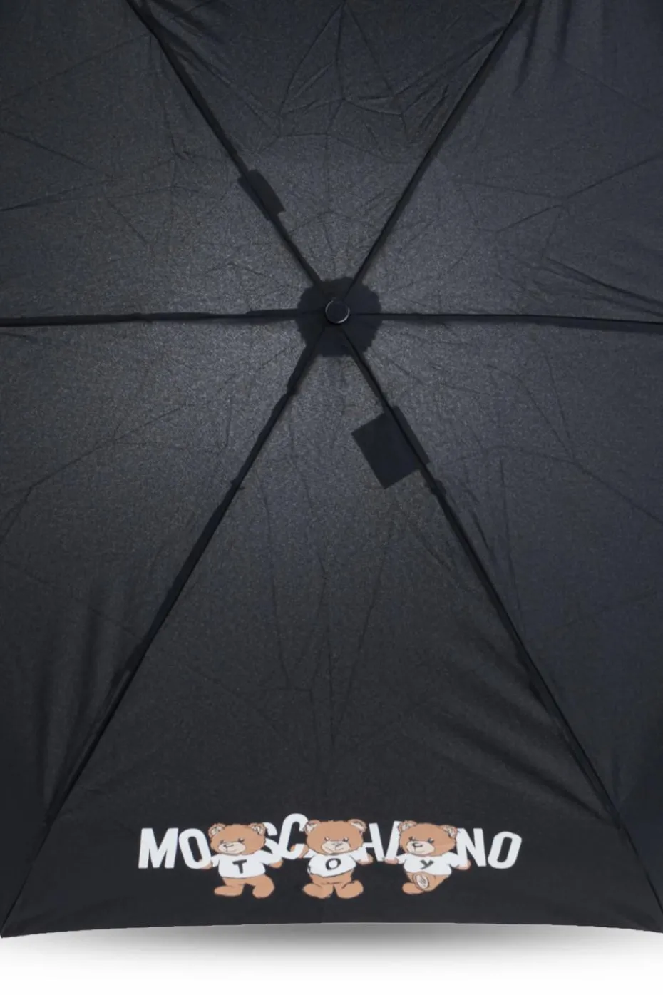 Moschino BLACK Umbrella with logo
