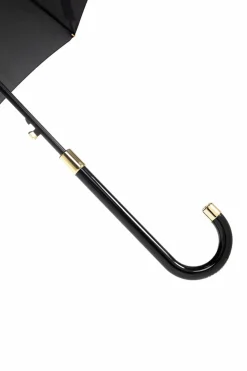 Moschino BLACK Umbrella with logo