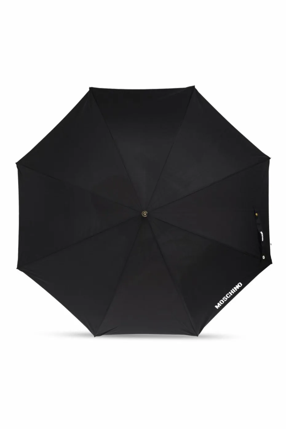 Moschino BLACK Umbrella with logo