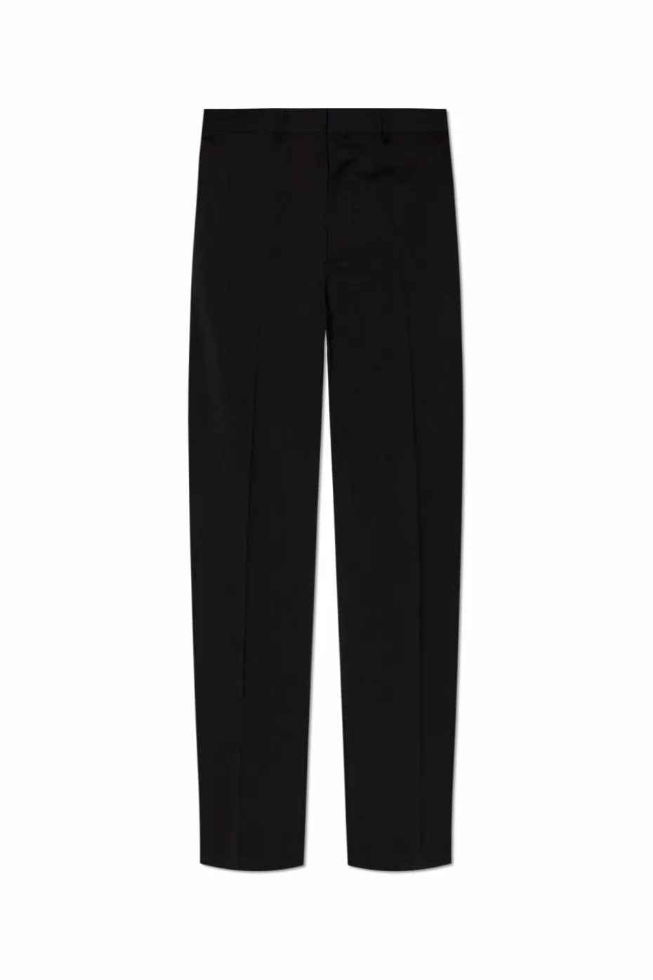 Moschino BLACK Wool pants with crease