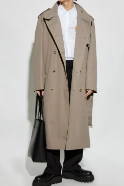 Moschino BLACK Wool pants with crease