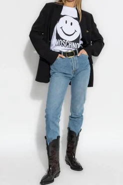 Moschino BLUE Jeans with logo