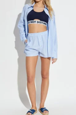 Moschino BLUE Lingerie-style shorts