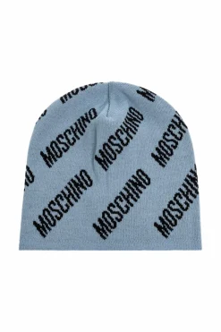 Moschino BLUE Monogram cap