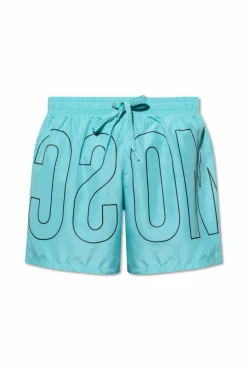 Moschino BLUE Swim shorts with logo