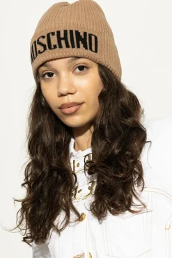 Moschino BROWN Cap with logo