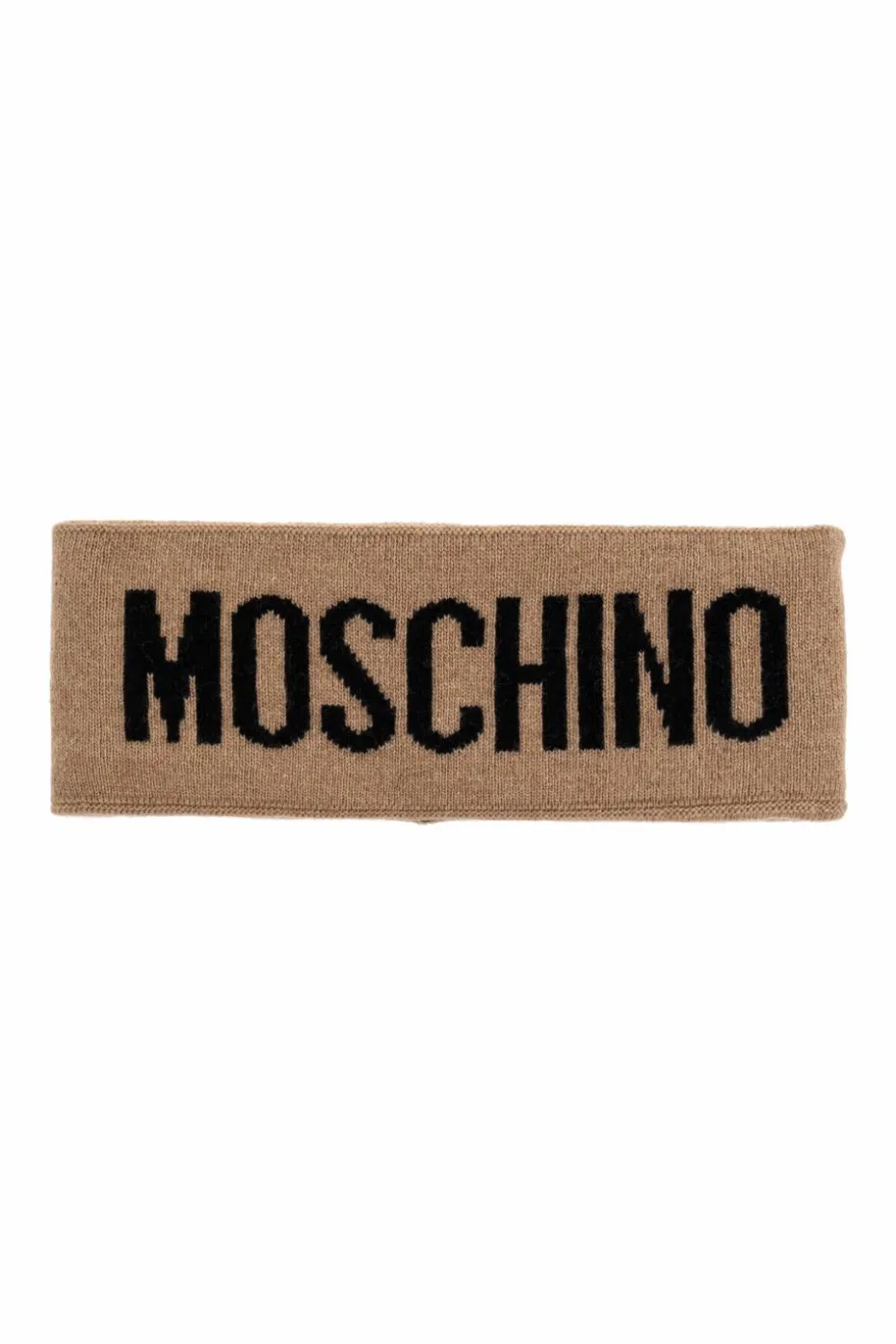 Moschino BROWN Headband with logo