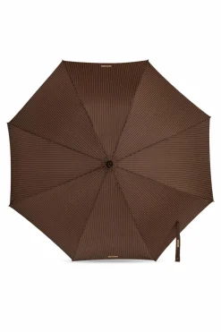 Moschino BROWN Patterned umbrella