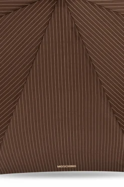 Moschino BROWN Patterned umbrella