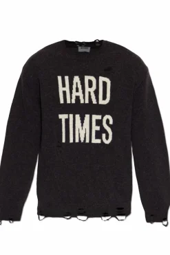 Moschino BROWN Wool sweater