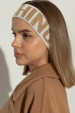 Moschino cream Headband
