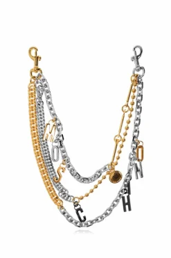 Moschino GOLD Bag chain with logo
