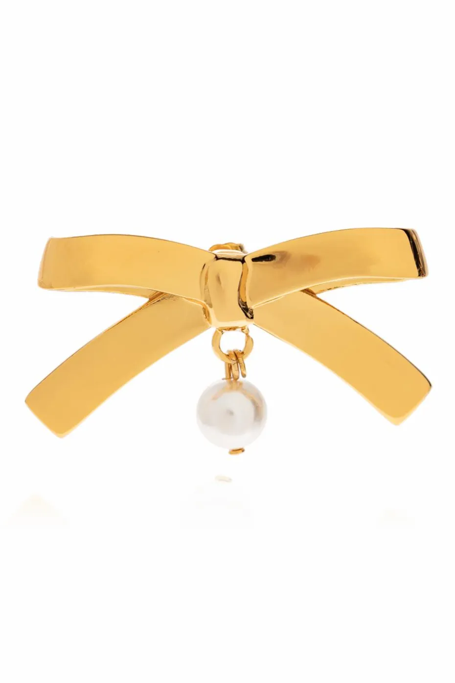 Moschino GOLD Bow-shaped earrings