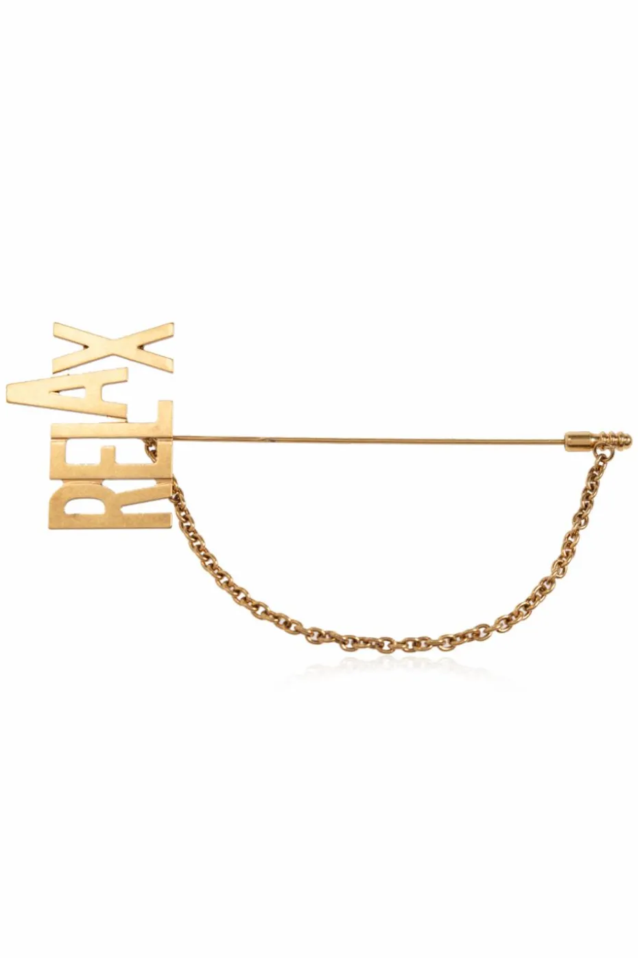 Moschino GOLD Brass pin
