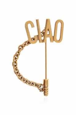 Moschino GOLD Brass pin