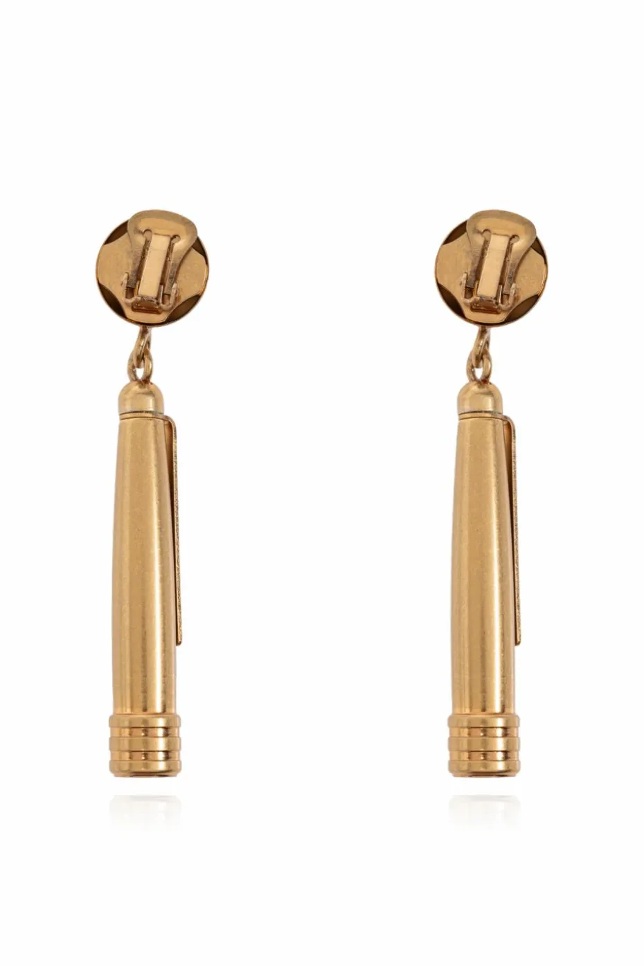 Moschino GOLD Earrings with pen motif
