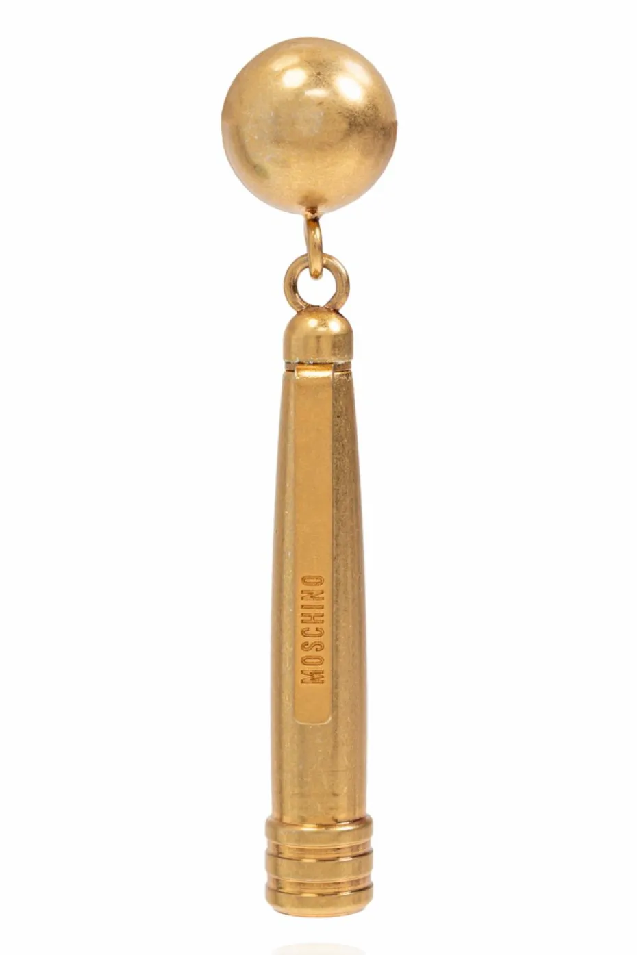 Moschino GOLD Earrings with pen motif