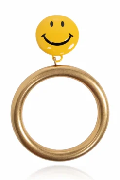 Moschino GOLD Round earrings