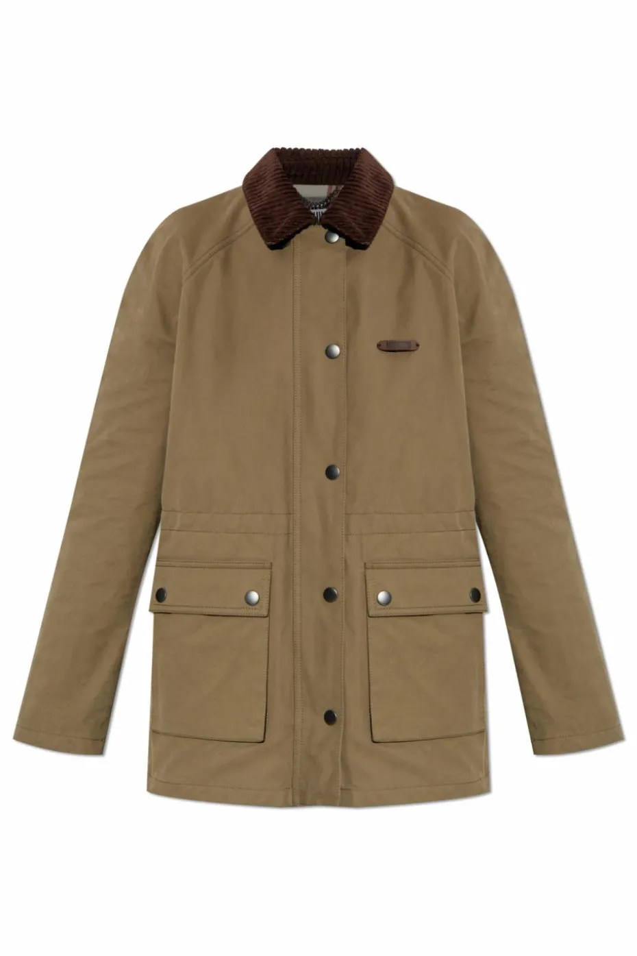 Moschino GREEN Coat with collar