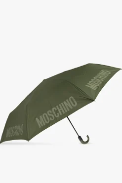Moschino GREEN Folding umbrella with logo