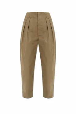 Moschino GREEN Pleated trousers