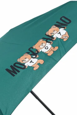 Moschino GREEN Umbrella with logo