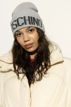 Moschino GREY Cap with logo