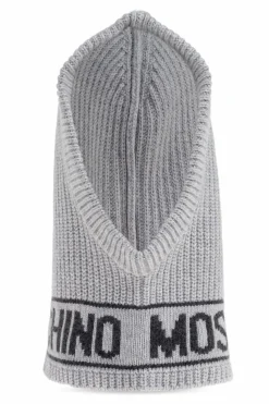 Moschino GREY Hoodie with logo