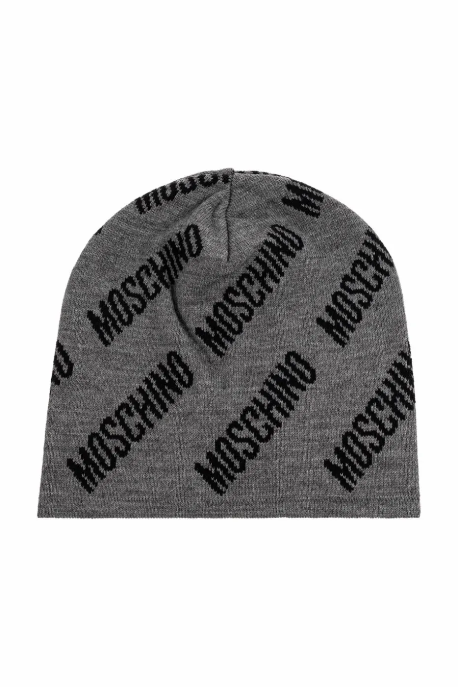 Moschino GREY Monogram cap