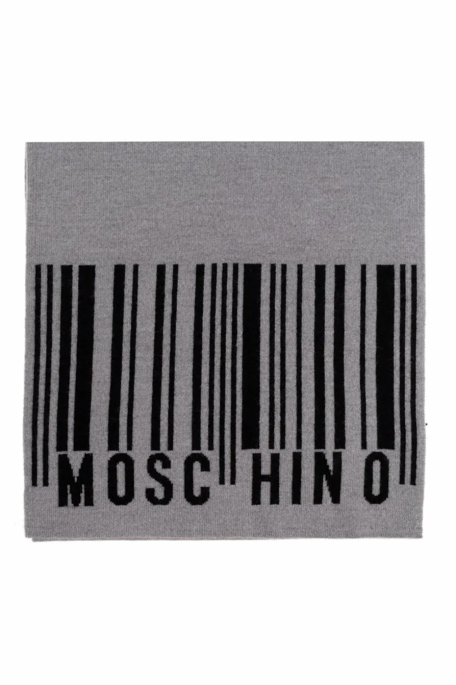 Moschino GREY Scarf with logo