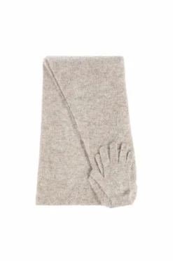 Moschino GREY Scarf with gloves
