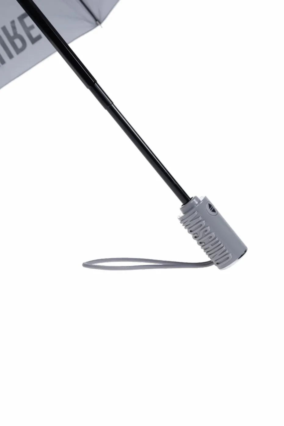 Moschino GREY Umbrella with logo