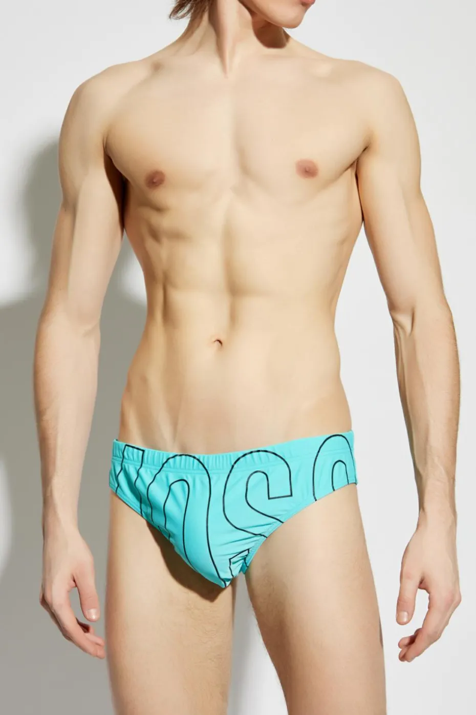 Moschino light blue Swim Briefs