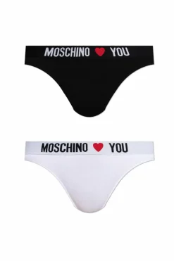 Moschino MULTICOLOUR Logo thongs
